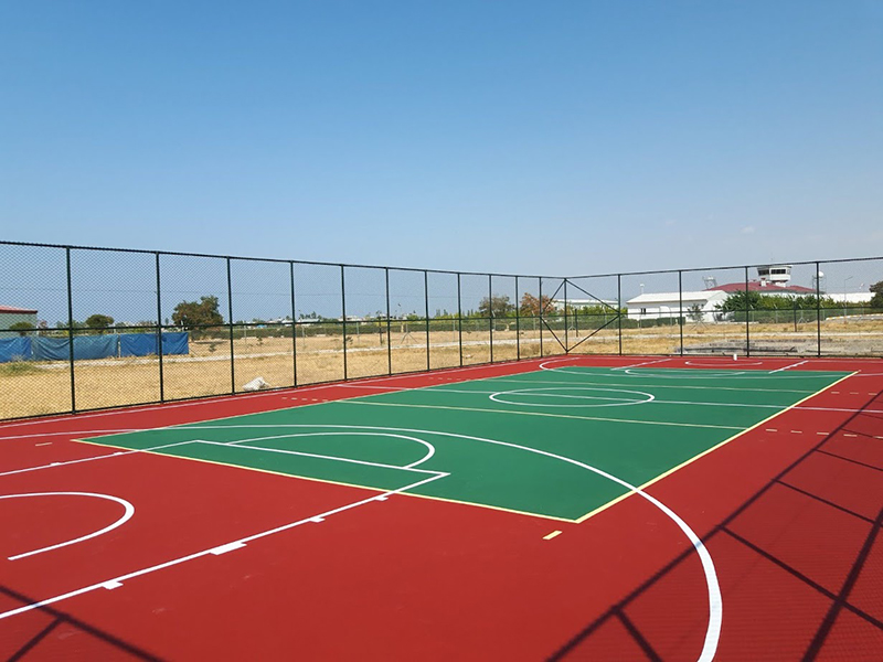 Akrilik Saha Zemin Kaplama